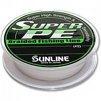 Шнур SUNLINE Super PE (white) 150м #2.5 25lb