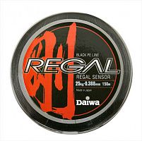 Леска плетеная DAIWA "Regal Sensor - Y" 0,299мм 150м (желтая)