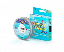 Леска  плетеная  ALLVEGA  «WINTER BRAID STRANDS»  30м 0,10 (6,02 kg) (серая)