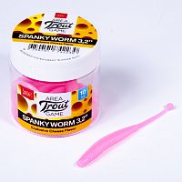 Слаги съедобные искусственные LJ Pro Series SPANKY WORM 3,2in (08.00)/F05 10шт.