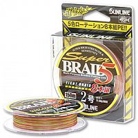 Шнур SUNLINE SUPER BRAID 5HG（8braid） восьмижильная 150м #3.0/ 0.285mm
