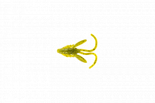 Приманка съедобная ALLVEGA "Fancy Nymph" 2,5см 0,8г (10шт.) цвет green pumpkin