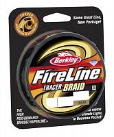 Леска плетеная BERKLEY "FireLine Tracer" 0.30mm (110m)(36.3kg)(желтая/черная)