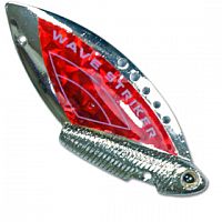 Блесна Kosadaka Wave Striker 21g Silver/Red ws21SR