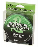 Леска  DAIWA "Super Shinobi" 0,23мм 150м (светло-зеленая)