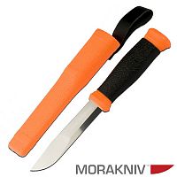 Нож универс. в пласт. ножнах MoraKNIV 2000 оранж.